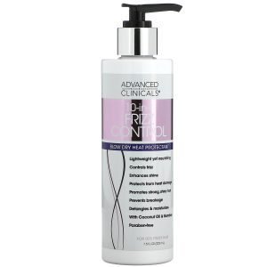 Advanced clinicals 10 in 1 frizz control Blow Dry Heat Protectant – 7.5 fl oz (222 ml)
