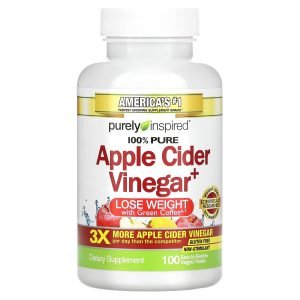حبوب خل التفاح للتخسيس Apple Cider Vinegar Purely Inspired