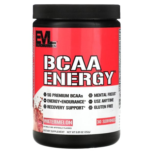 Evlution Nutrition Bcaa Energy With Watermelon - (252 G)