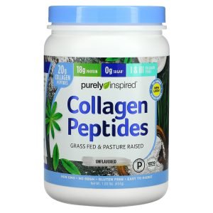Purely inspired Collagen Peptides unflavored powder 454g | Type I & III