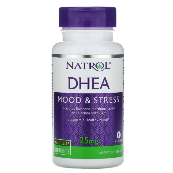 Natrol Dhea 25 Mg Positive Mood Enhancer - 180 Tablets