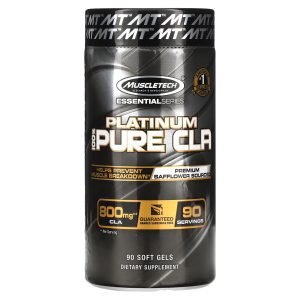 Essential Series - Platinum 100% Pure CLA - 800 mg - 90 Soft Gels - MuscleTech