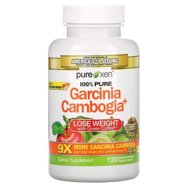 Purely Inspired Garcinia Cambogia With Green Coffee For Weight Loss - 120 Easy To Swallow Caplets