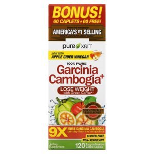 Purely inspired garcinia cambogia with green coffee for weight loss - 120 easy to swallow caplets