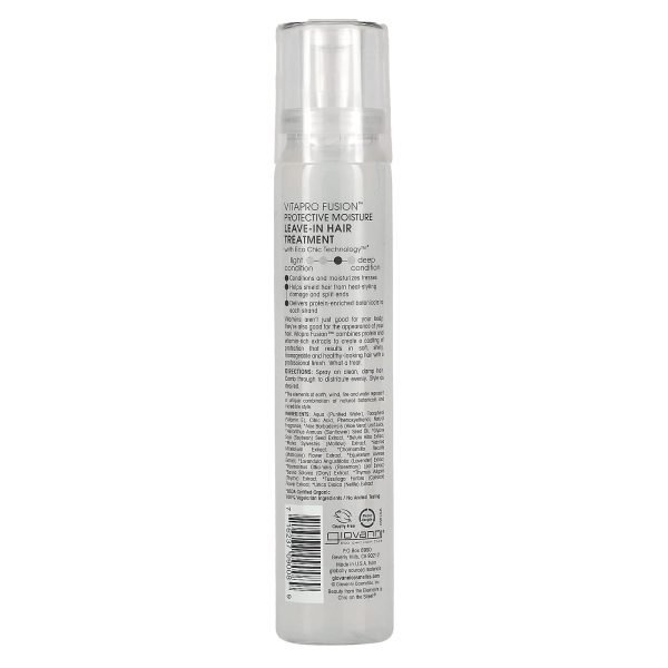 Giovanni Vitapro Fusion Protective Moisture Leave-In Hair Treatment For All Hair Types - 5.1 Fl Oz (150 Ml)