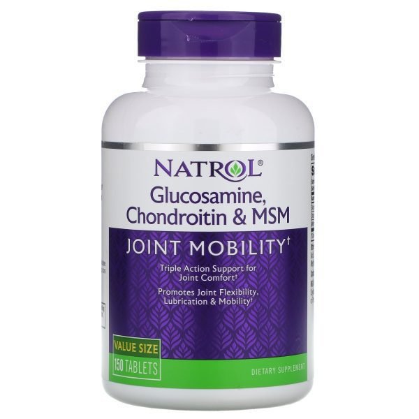 Glucosamine - Chondroitin &Amp; Msm - 150 Tablets - Natrol