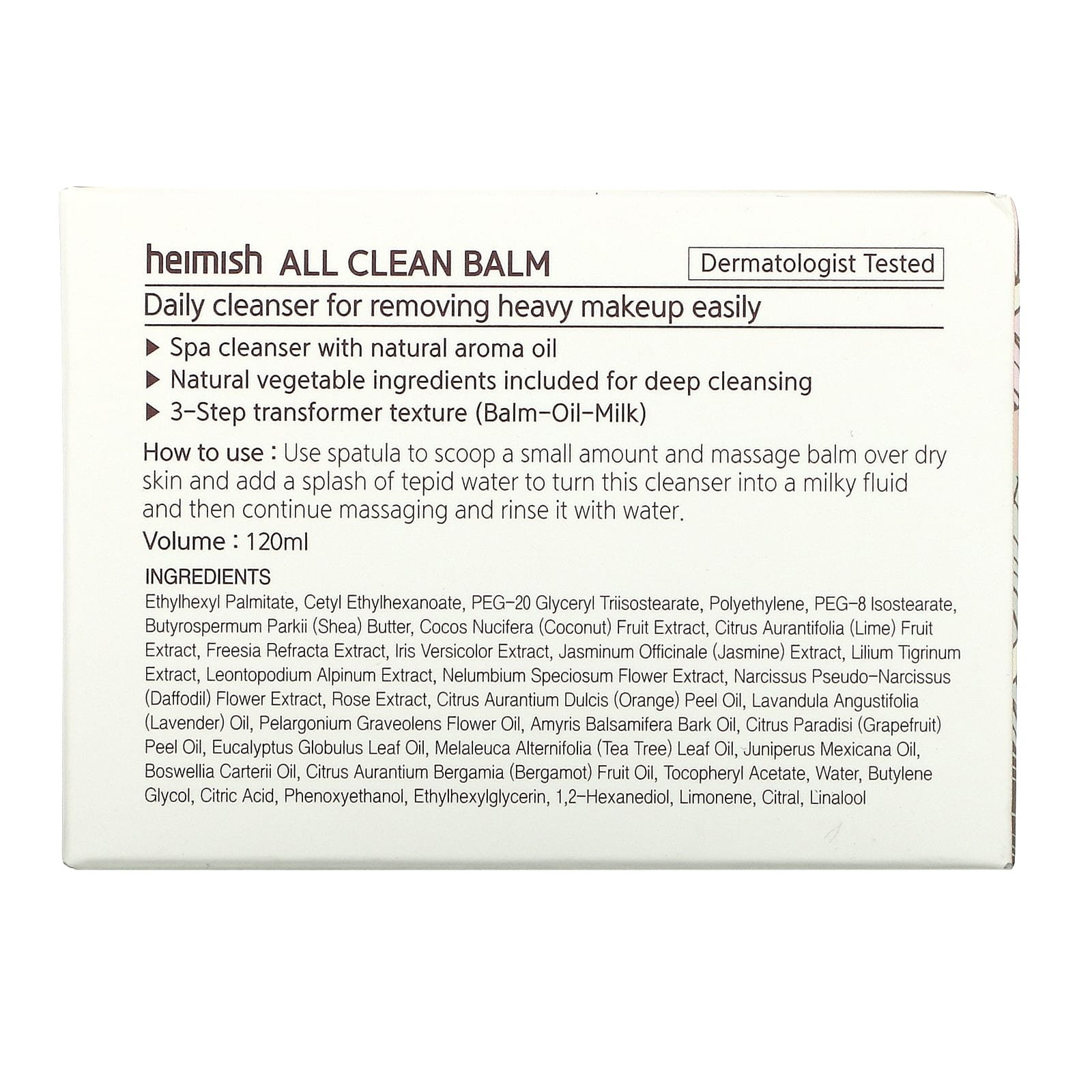 How To Use Heimish All Clean Balm