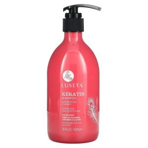 Luseta Beauty keratin shampoo smoothing and nourishing formula for damaged and dry hair - 16.9 fl oz (500 ml)
