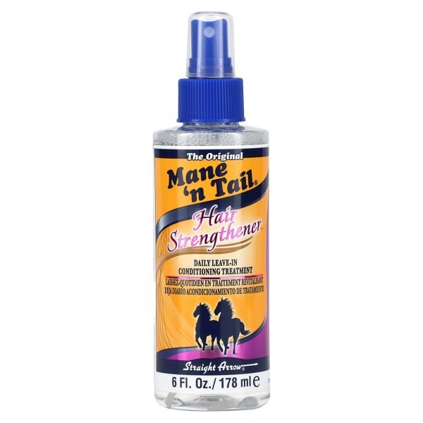 Mane 'N Tail Hair Strengthener Daily Leave-In Conditioning Treatment - 6 Fl Oz (178 Ml)