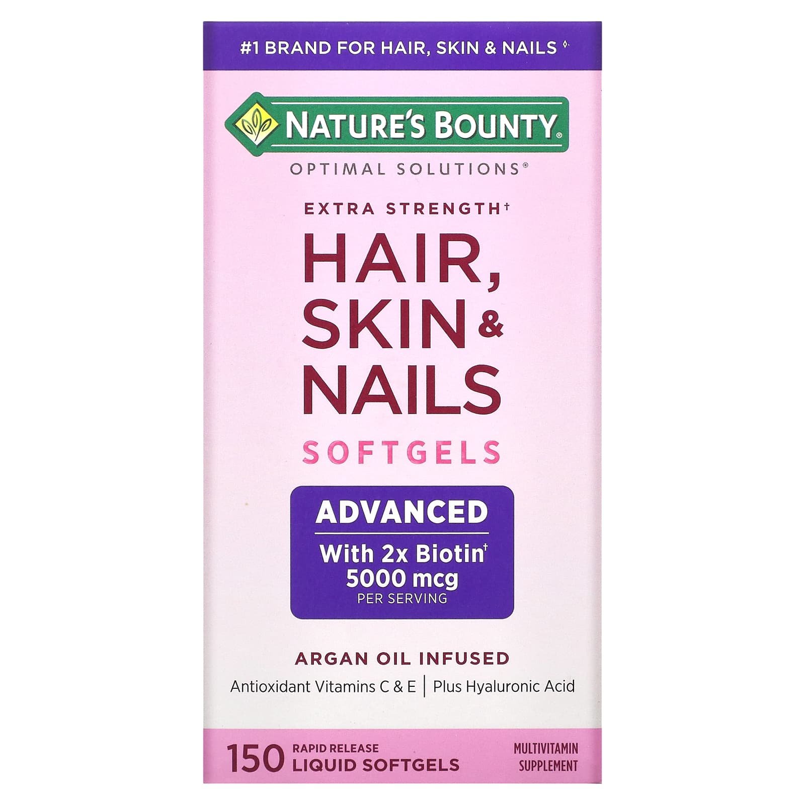 Nature'S Bounty Extra Strength Hair Skin And Nails Price