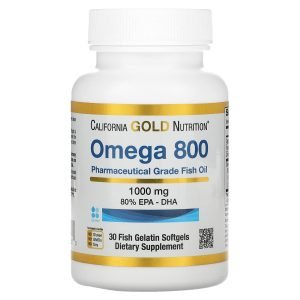 كبسولات اوميجا ٣ omega 800 لتحسين الصحة العامة