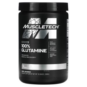 Platinum 100% Glutamine - Unflavored - 5 g - 10.58 oz (300 g) - MuscleTech