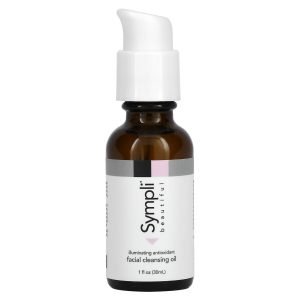 Sympli beautiful face cleansing oil illuminating antioxidant and deeply moisturizing - 1 fl oz (30 ml)