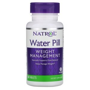 Natrol water retention tablets for weight management