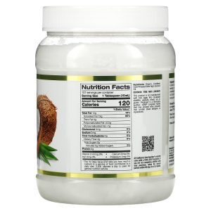 California Gold Nutrition Cold Pressed Organic Virgin Coconut Oil