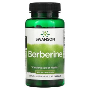 Swanson Berberine 400 mg 60 Capsules