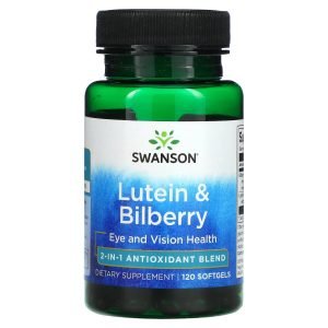 Swanson Lutein &Amp; Bilberry For Eyes And Vision Health