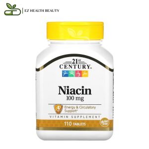 Niacin tablets for energy and circulatory support