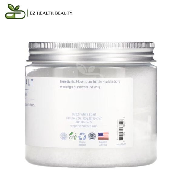White Egret Personal Care Epsom Salt 454 Gram