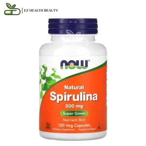 Now spirulina 500 tablets suport overall health
