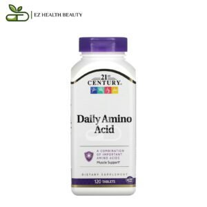 حبوب الامينو اسيد لدعم العضلات 120 قرصًا Daily Amino Acid 21st Century