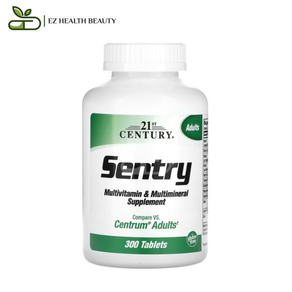 Sentry Supplement Adults Multivitamin And Multimineral 21St Century 300 Tablets