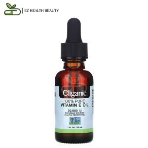 Cliganic 100 Pure Vitamin E Oil For Skin, Hair And Nails Health Support
