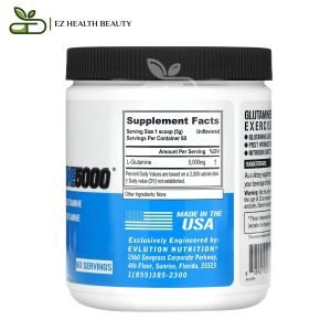 Evlution Nutrition Glutamine Supplement Ingredients