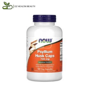 Psyllium Husk Caps For Intestinal Health Now Foods 500 mg 500 Veg Capsules