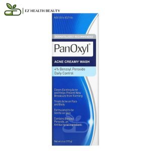 Panoxyl creamy face wash clears acne and prevents new blemishes