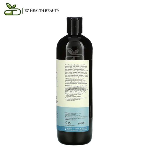 Sukin Hydrating Conditioner Moisturizes Dry And Damaged Hair