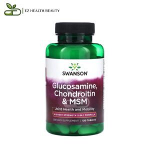 Glucosamine Chondroitin and MSM Joint Health and Mobility Swanson 120 Tablets