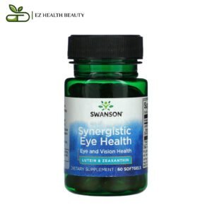 كبسولات اللوتين وزياكسانثين لصحة العين والرؤية 60 كبسولة Synergistic Eye Health Swanson