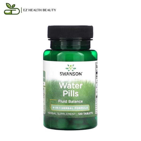 Water Pills For Fluid Balance Swanson 120 Tablets