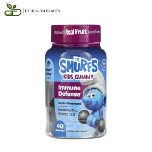 The Smurfs Kids Gummy Immune Defense Ages 3+ Smurf Berry 40 Gummies