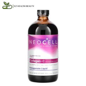 سائل كولاجين سي ومستخلص الرمان لبشرة وشعر وأظافر صحية ولدعم المفاصل 473 مل Collagen + C Pomegranate Liquid NeoCell