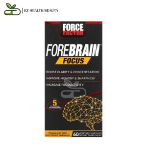 forebrain كبسولة لتعزيز الذاكرة والتركيز 60 كبسولة Forebrain Focus Force Factor