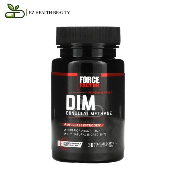 Fundamentals Dim Diindolylmethane For Sexual Health Force Factor 30 Vegetable Capsules