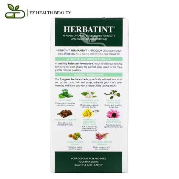 Herbatint Permanent Haircolor Gel 2N Brown 4.56 Fl Oz (135 Ml)