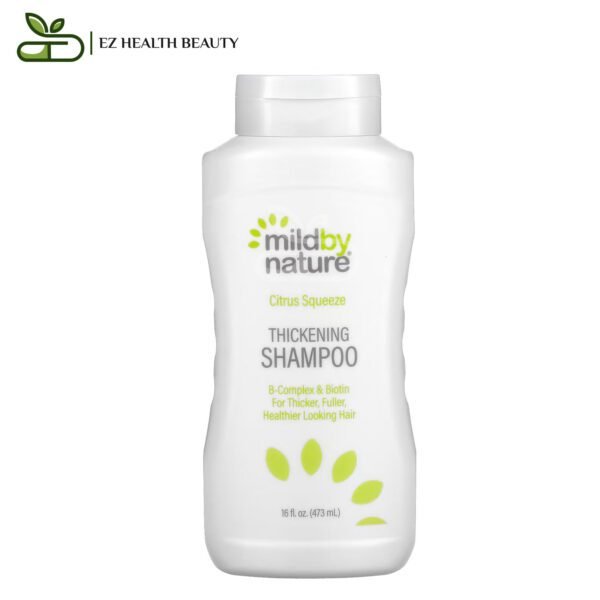 مايلد باي ناتشورال شامبو التكثيف مركب فيتامين ب + البيوتين بدون كبريتات 473 مل Thickening B-Complex + Biotin Shampoo