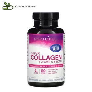 سوبر كولاجين مع فيتامين سي والبيوتين لدعم صحة البشرة والشعر والأظافر والمفاصل 180 قرصًا Super Collagen + Vitamin C & Biotin NeoCell