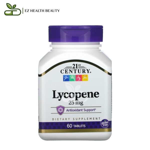 Lycopene Tablets Antioxidant Support 21St Century 25 Mg 60 Tablets