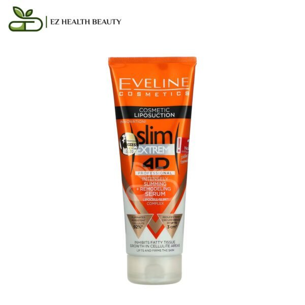 Eveline Slim Extreme 4D Professional Intensely And Remodeling Serum Eveline Cosmetics 8.8 Fl Oz (250 Ml)