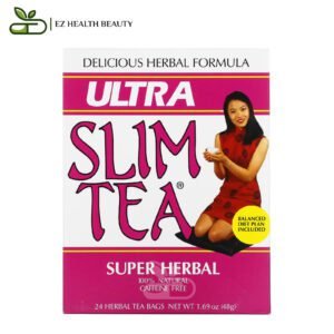 شاي ألترا سليم لإنقاص الوزن وتحسين الهضم 24 كيس شاي عشبي 1.69 أونصة (48 جم) Ultra Slim Tea Hobe Labs