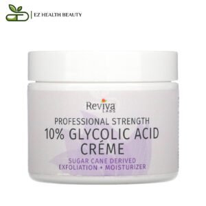 كريم حمض الجليكوليك بتركيز 10% مقاوم لعلامات الشيخوخة 2.0 أونصة (55 جم) 10% Glycolic Acid Cream Reviva Labs